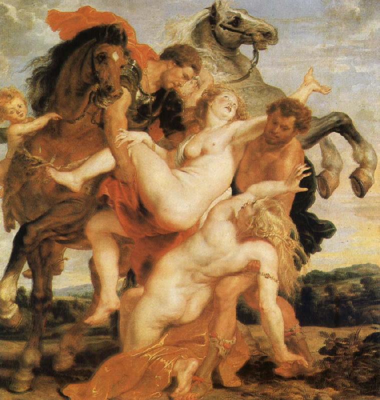 Peter Paul Rubens The robbery of the daughters of Leucippus oil painting picture